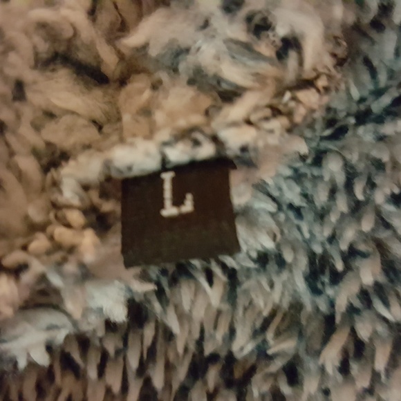 Women's Asymmetrical Snap Collar Fleece Pullover - Picture 3 of 3